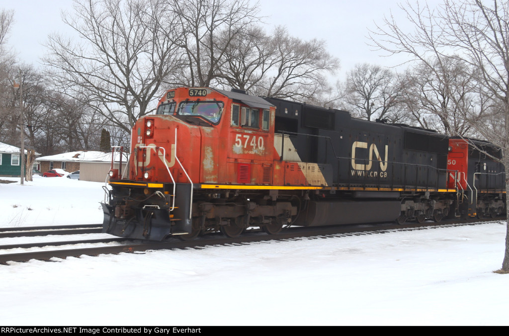 CN SD75I #5740